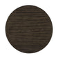 Rex - 65" Round Table With Self Storing Leaves - Walnut Brown
