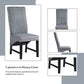 Kini - Side Chair (Set of 2) - Gray Corduroy & Black