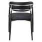 Jaramillo - Arm Chair (Set of 2) - Black Leatherette