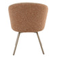 Lidi - Side Chair (Set of 2) - Rust Orange