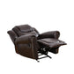 Espresso Semi-PU Leather Unit Sofa image 2