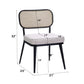 Colson - 3 Pieces Table & Chairs Set - Black
