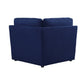 Crosby - Modular Wedge - Blue Fabric