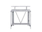 Nypho - Writing Desk - Antique White & Black