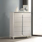 Laveda - Chest - Pearl White