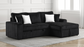Diana RAF Black sleeper sectional