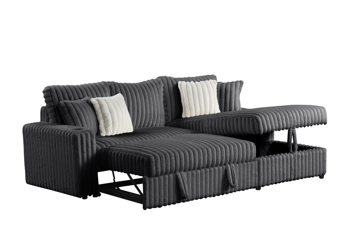 Diana RAF Dark Grey sleeper detail