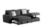 Diana RAF Dark Grey sleeper detail