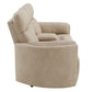 Elison - Motion Loveseat With Console & Storage