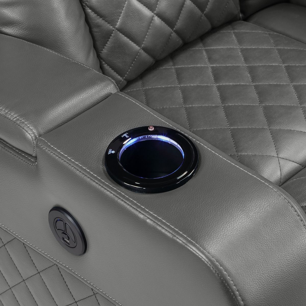 Alair - Power Motion Recliner With Bluetooth, Wireless Charger & Cupholder
