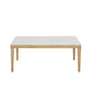 Essence - 70" Rectangle Dining Table With Marble Top
