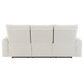 Lalisa - Power Motion Sofa With USB Port - Cream Chenille