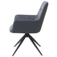 Hester - Arm Chair (Set of 2) - Gray Fabric
