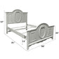 Flora - Panel Bed