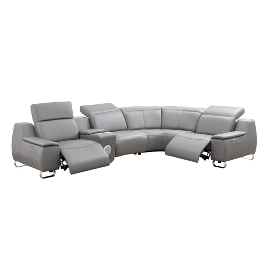 Beige Faux Leather 3-Piece Living Room Sofa Set