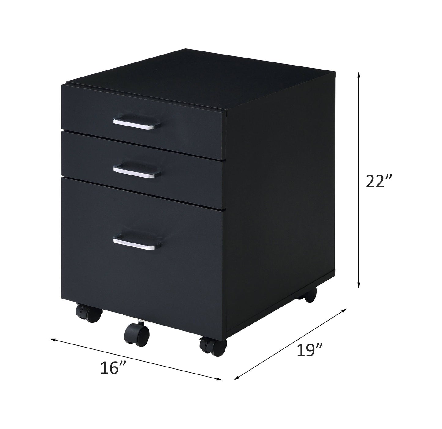 Tennos - Cabinet - Black & Chrome