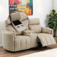 Elison - Motion Loveseat With Console & Storage