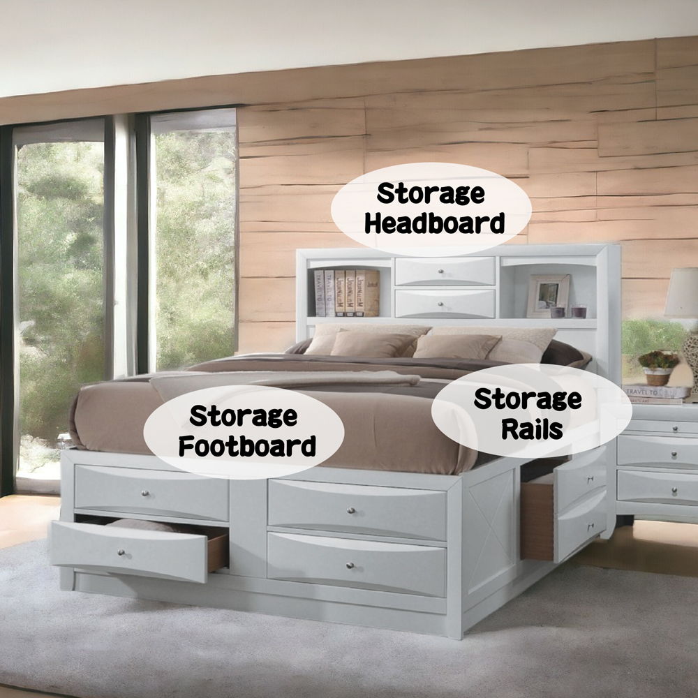 Ireland - Bed w/Storage