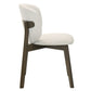 Mallin - Side Chair (Set of 2) - Gray Chenille & Walnut
