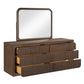 Leanna - Mirror - Brown Oak