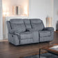 Zubaida - Loveseat w/USB Dock & Console (Glider & Motion)