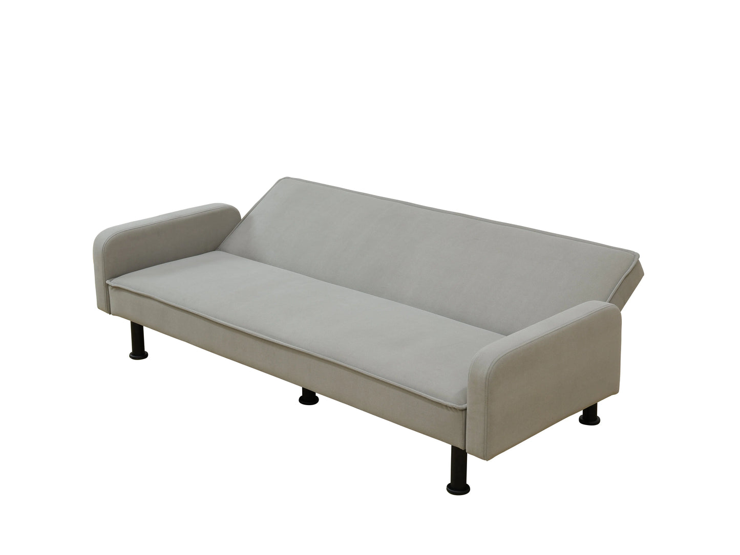 Ainehome Grey Flannel Convertible Sofabed