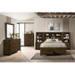 Merrilee II - Queen Bed With Storage - Oak