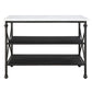 Brahm - Kitchen Island - White Marble Top & Gray