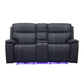 Hartley - Reclining Console Loveseat