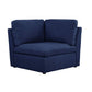 Crosby - Modular Wedge - Blue Fabric
