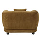 Lennox - Chair With Pillow - Brown Chenille