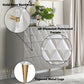 Anson - Console Cabinet - Metallic Silver & Champagne