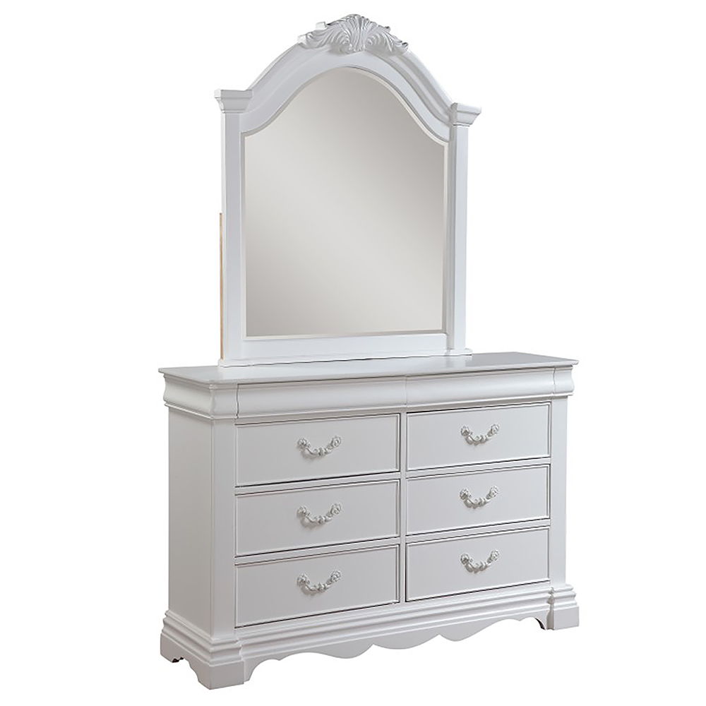 Estrella - Mirror - White