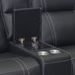 Hartley - Reclining Console Loveseat