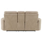 Elison - Motion Loveseat With Console & Storage