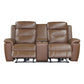 Keldon - Reclining Console Loveseat
