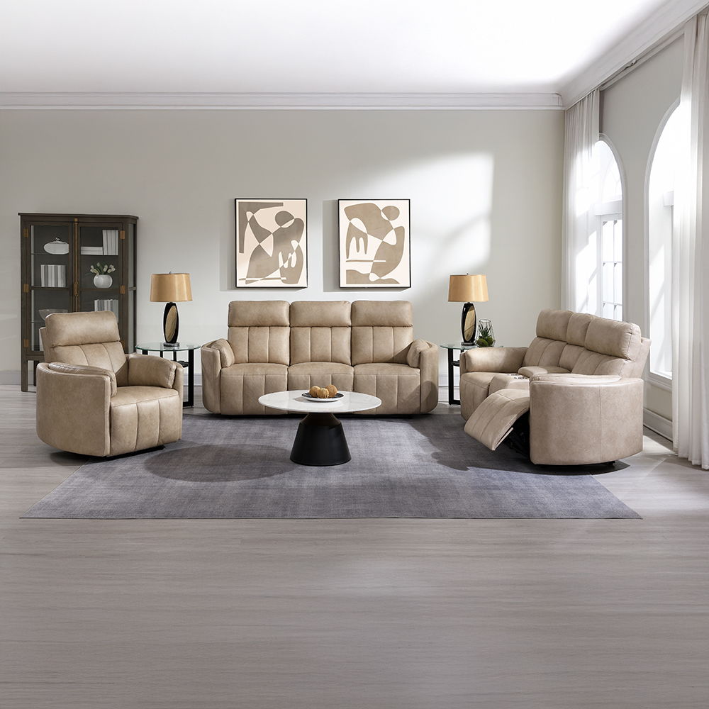 Elison - Motion Glider Recliner With Swivel