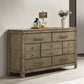 Colton - Dresser - Antique White Oak