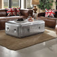 Brancaster - 19" Coffee Table - Aluminum