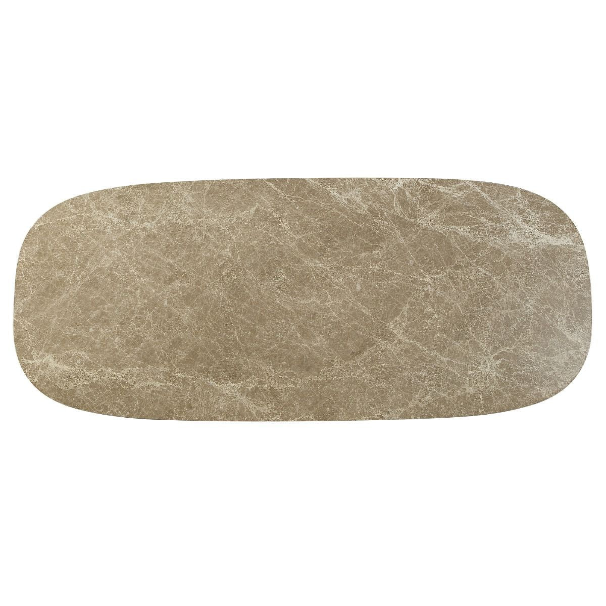 Clayten - Dining Table With Natural Marble Top