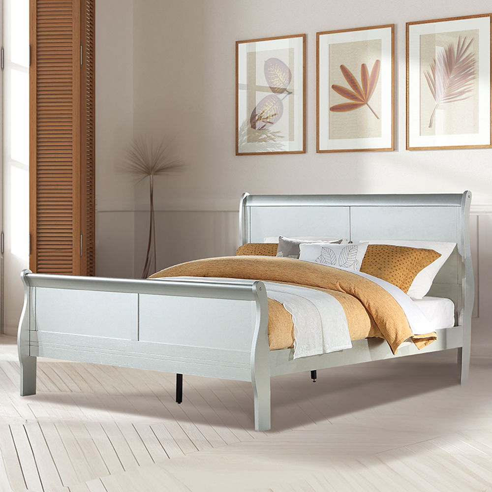 Louis Philippe - Twin Bed - Platinum