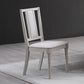Marta - Side Chair (Set of 2) - Beige Linen & Natural