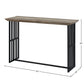 Zudora - Sofa Table - Antique Oak & Black