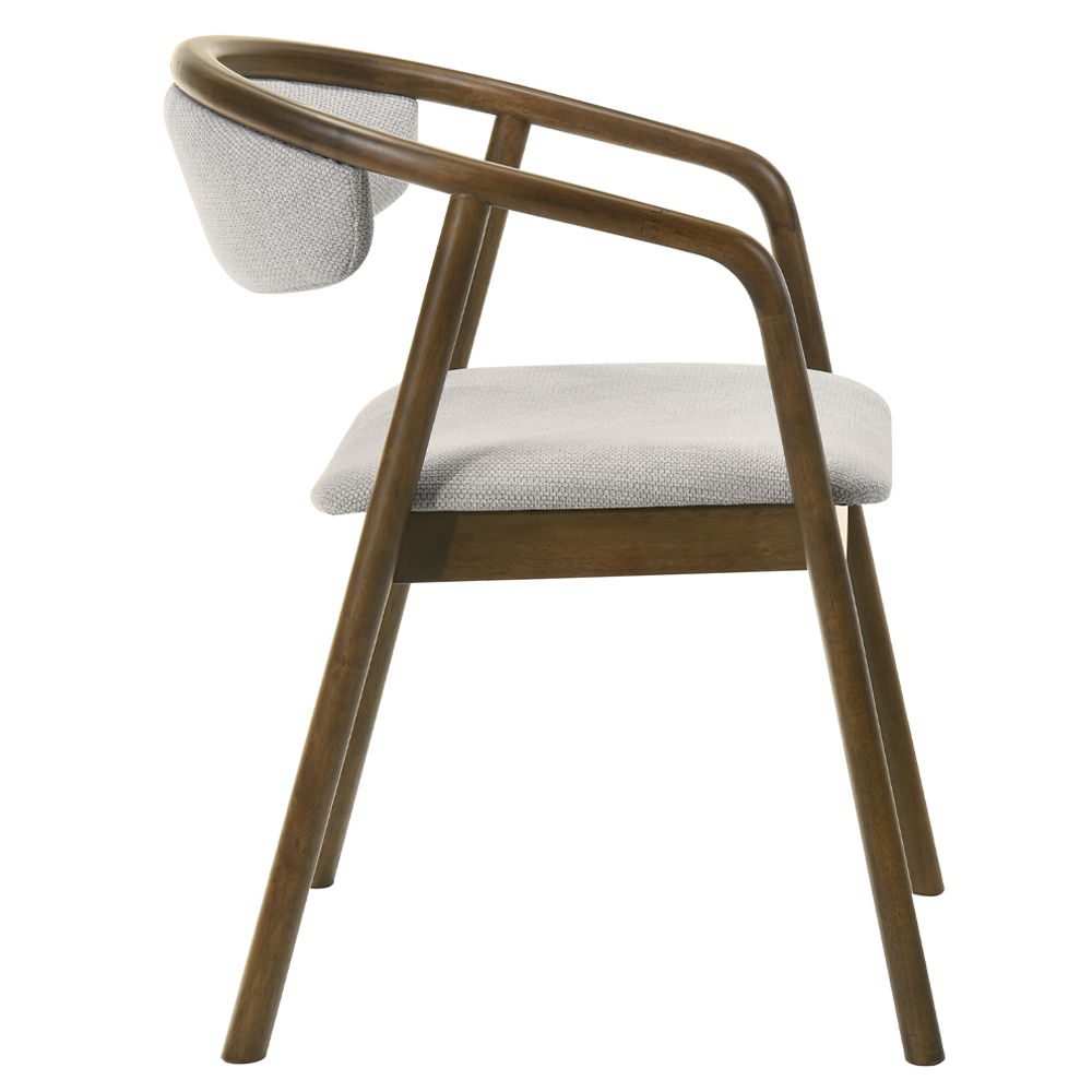 Delina - Side Chair - Walnut