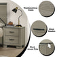 Joanna - Nightstand - Weathered Gray
