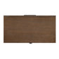 Leanna - Nightstand With Wood Top - Brown Oak