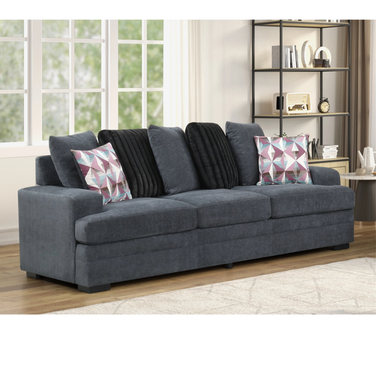 Jessica Dark Grey Sofa