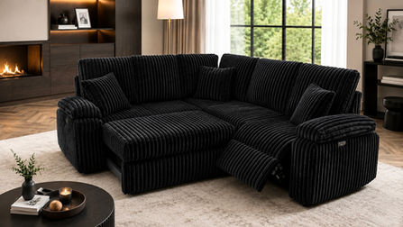 Luxe Sectional - Black