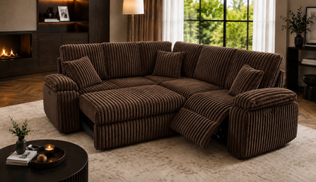 Luxe Sectional - Brown