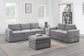 Granite 6-Piece Modular Sectional Set — Poundex configuration 464, image 1